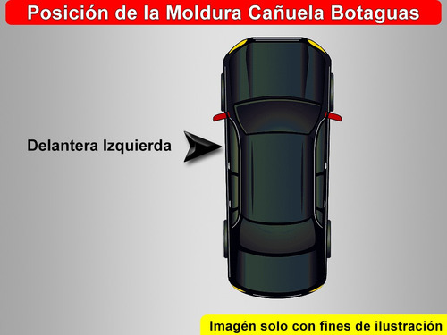 Cañuela Cromo Moldura Delantera Izquierda Toyota Camry 18-23