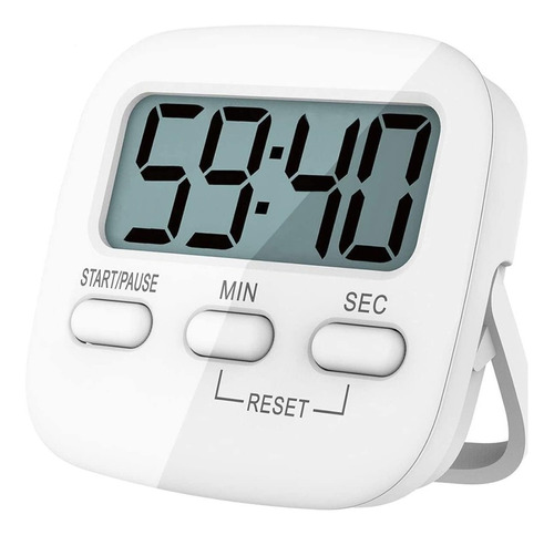 Temporizador Digital De Cocina Reloj Minutos Segundos