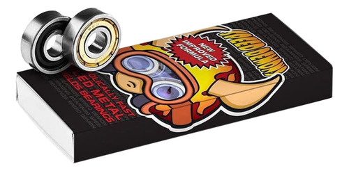 Speed Demons Hot Shot Abec-5 Rodamiento Dorado