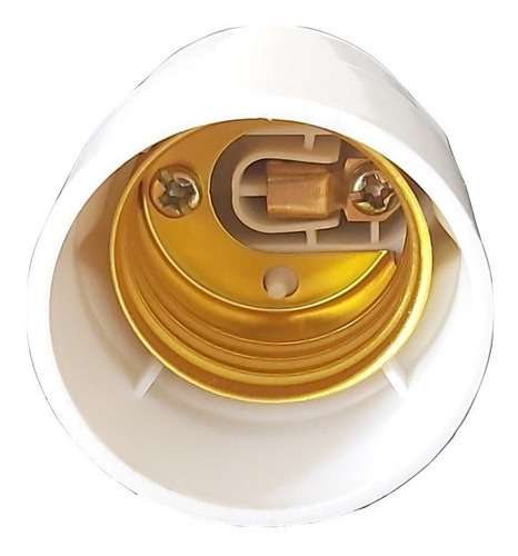 Âmpada Bluetooth Com Bocal Para Tomada Caixa Som Musical Cor Branco 110v/220v