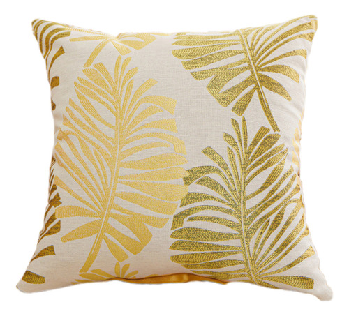 Funda De Almohada Con Forma De Hoja De Palmera Para Sofá Mes