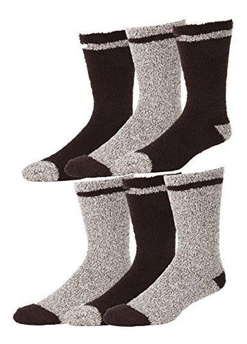 Gilbin Calcetines De Hombre Super Suave Fuzzy Slipper. Solid