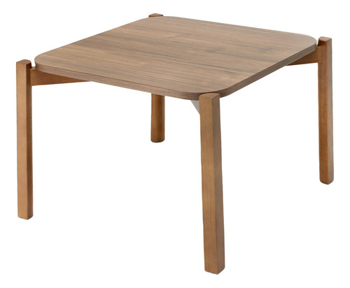 Mesa Lateral Cuadrada 50 19602 Palu Color Nogal
