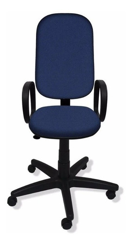 Cadeira Presidente Giratória Ultrabases Cor Azul