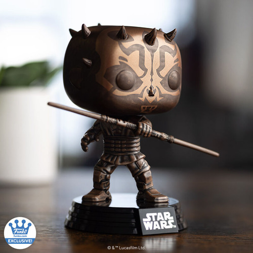 Funko Pop Star Wars Darth Maul 410 Color Bronce