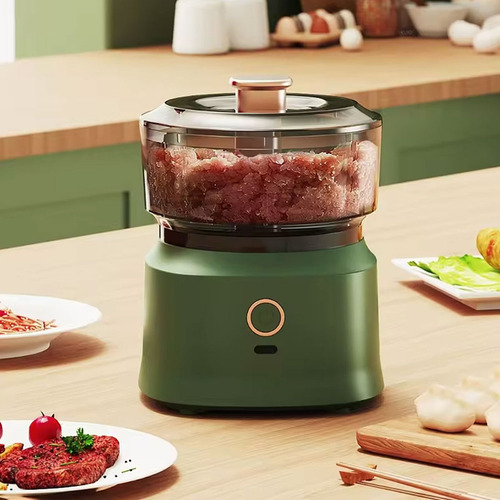 Triturador De Alho Cebola Carne Usb Processador 350ml