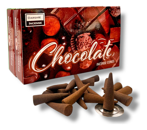 Incienso Cono Darshan 40 Pz Premium Aromas Chocolate