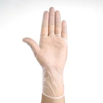 Comprar Guantes De Vinilo Descartables Transparente Caja 100 Unds