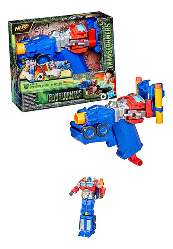 Lanzador De Dardos Nerf Transformers 