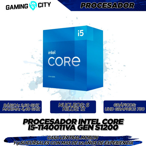 Imagen 3 de 7 de Pc Armada Computadora Intel Core I5 11400 16g M.2 240 Ver2.0