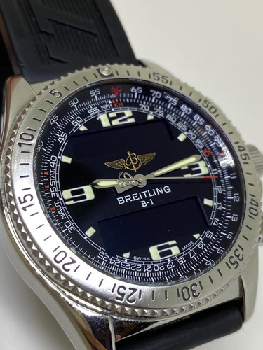 Relógio Breitling B1 B-1 43mm Pulseira Borracha A68362