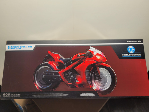 Red Hood's Sports Bike-dc Multiverse -mc Farlane Toys (Usado)