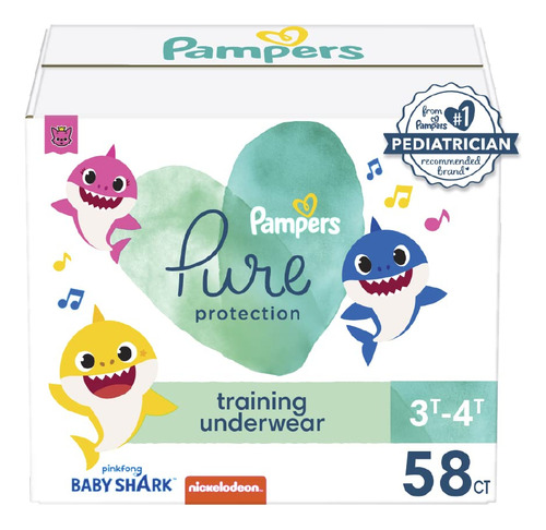 Pantalones De Entrenamiento Pampers Pure Protection Baby Sha