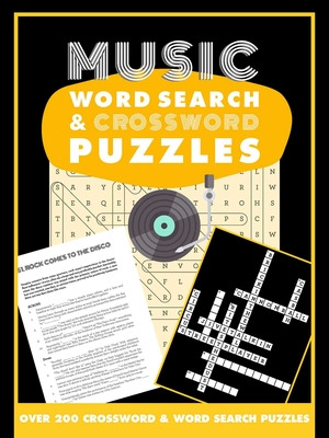 Libro Music Word Search And Crossword Puzzles - Editors O...