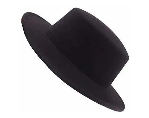 comprar Sombrero Fedora Unisex De Mezcla De Lana Negra Clásico A La 
