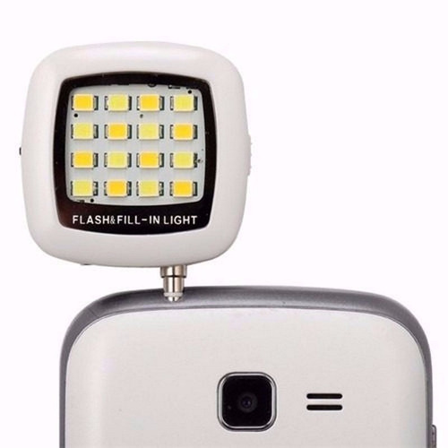Flash Led Portatil Para Selfies Celular Tablet 16 Leds 3.5
