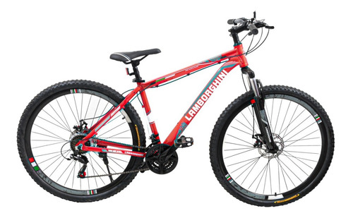 Bicicleta Mountain Bike Lamborghini Rodado 29 21 Vel 217162