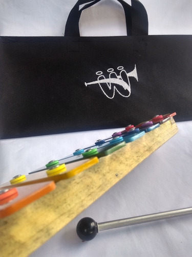 Xilofono Marimba 8 Notas De Colores W Carrasco