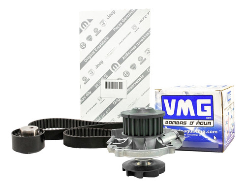 Kit Distribucion C/bomba Original Fiat Siena 02/06 1.3 16v C