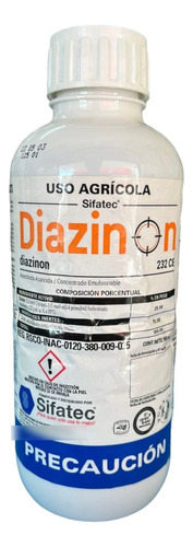 Insecticida Agricola Diazinon 232 Ce Sifatec 950 Ml