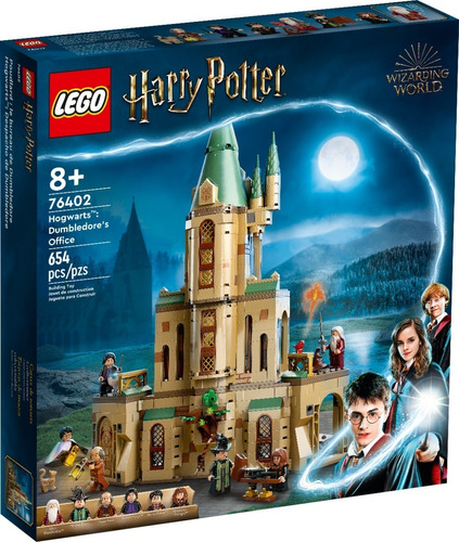 Lego Harry Potter Hogwarts: Sala Do Dumbledore 76402 Quantidade de peças 654