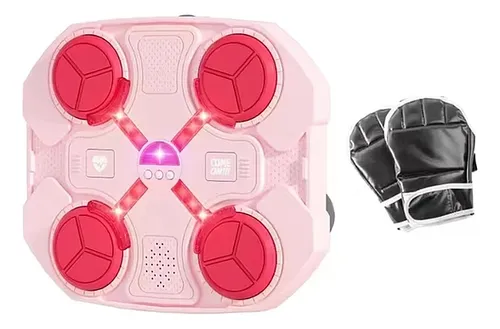 Máquina De Boxeo Musical Para Niñas Bluetooth Interactivo