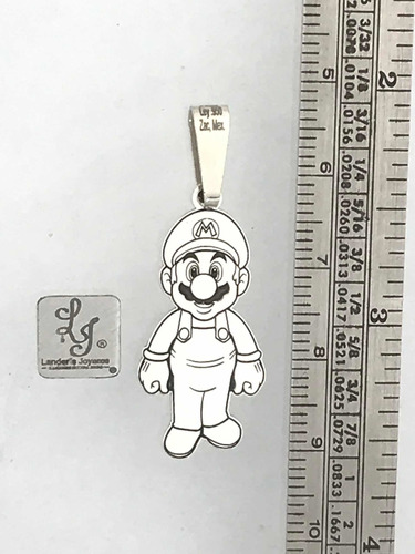 Dije Mario Bross Plata 950