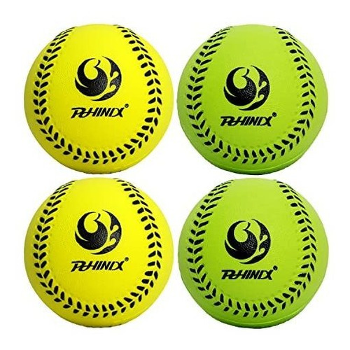 Phinix Softball De Espuma De 11 Pulgadas Para Práctica De Ni