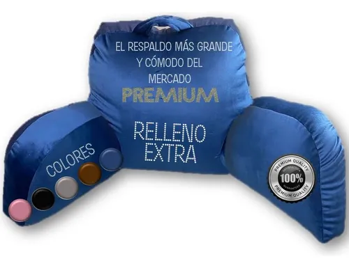 Almohada de respaldo para lectura. Almohada de cama para TV