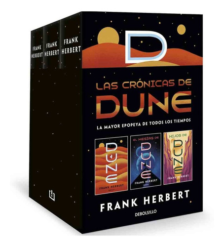 Pack Las Crónicas De Dune 1, 2 Y 3 - Frank Herbert