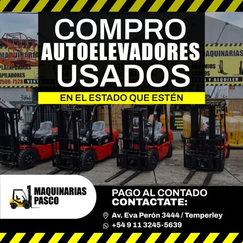 Compro Autoelevadores Yale Toyota Heli Sampi Clark $$contado