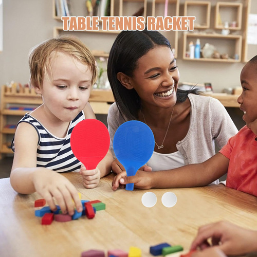 Vanzack Juego De Palas Y Pelotas De Tenis De Mesa De Color
