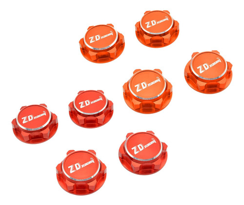 Tuercas De Rueda Hexagonal De 8x 17mm Para 1: 8 Rc Camión