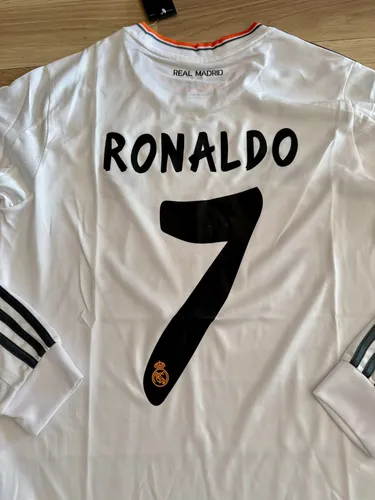 Camiseta Real Madrid Titular 2013 Cristiano Ronaldo Uefa