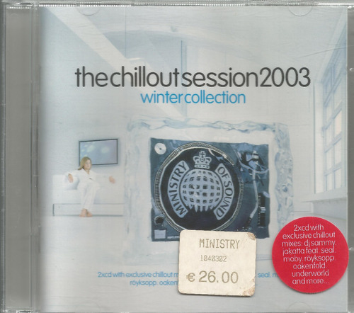 Chillout Session Winter Collection 2003 - 2cd Uk Ministry