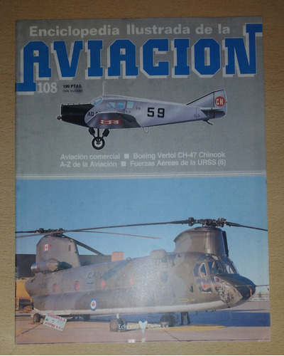 Revista Enciclopedia Ilustrada De Aviación N°108 Año 1984