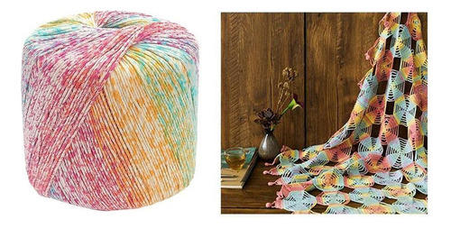 1,4 De Hilo De Algodón Suave Para Tejer Crochet Diy Tejer