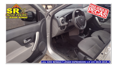 Sucata Renault Logan Expression 1.0 12v 2020