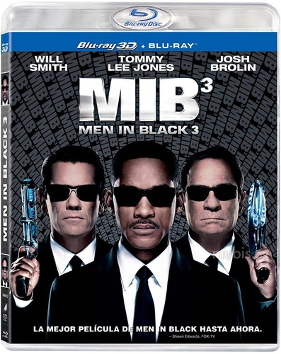 Men In Black 3 Pelicula Blu Ray 3d + Blu Ray Original Sellad