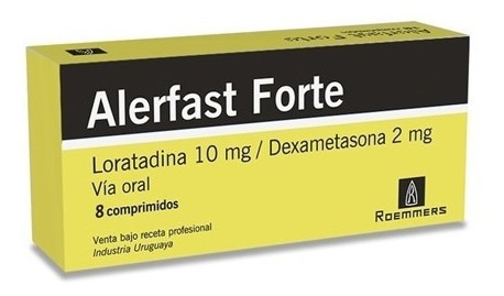 Alerfast Forte® 10mg X 8 Comprimidos | Antihistamínico