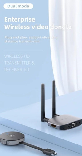 Transmissor De Video Hagibis Hdmi Wireless Sem Fio 50m 5ghz