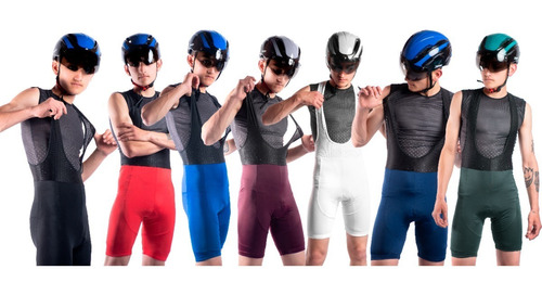  Pantaloneta De Ciclismo Ruta Mtb Badana En Gel 19d. Colores