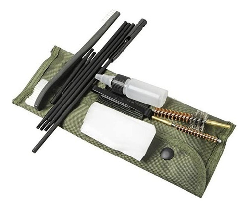 Set Kit De Limpieza Con Estuche Para Pistola Rifle Armas
