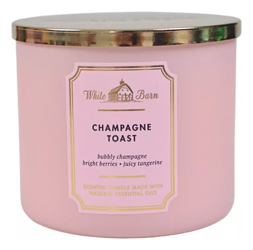 Vela Aromática Bath&bodyworks  White Gardenia 3 Pabilos 