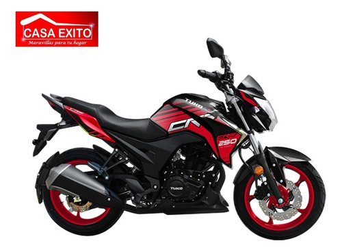 Imagen 1 de 6 de Moto Tuko Cr5 250cc Año 2022 Color Bl/ Ne Con Radiador 0 Km