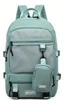 Comprar Mochila Urbana Impermeable Reforzada Grande Porta Laptop Monedero Con Cierre Bolsillos Para Botella Grande 30 Litros Mochila Viaje Mochila Universitaria Mochila Moderna Levys Bazar 823 Color Aqua