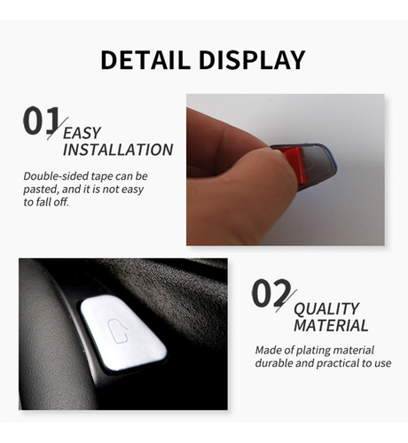 Imagen 10 de 12 de Accesorios Car Truck Parts Interior Trim Azul