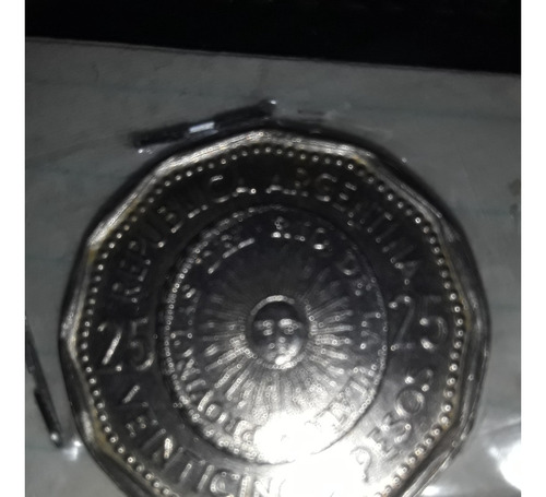 Moneda 25 Cent. 1964 Argentina Km 61