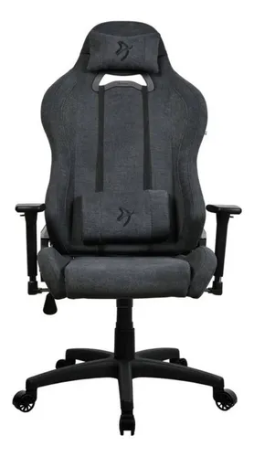 Silla Gamer Arozzi Torretta Gris Oscuro Respaldo Reclinable Material Del Tapizado Algodón