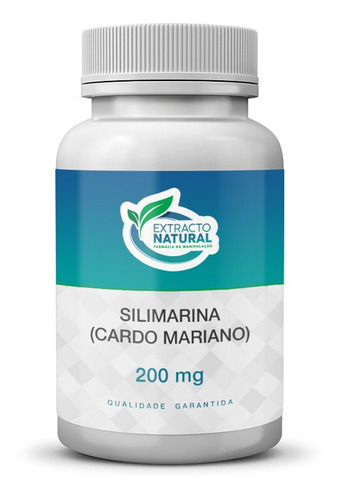 Silimarina Cardo Mariano 200mg 180 Capsulas